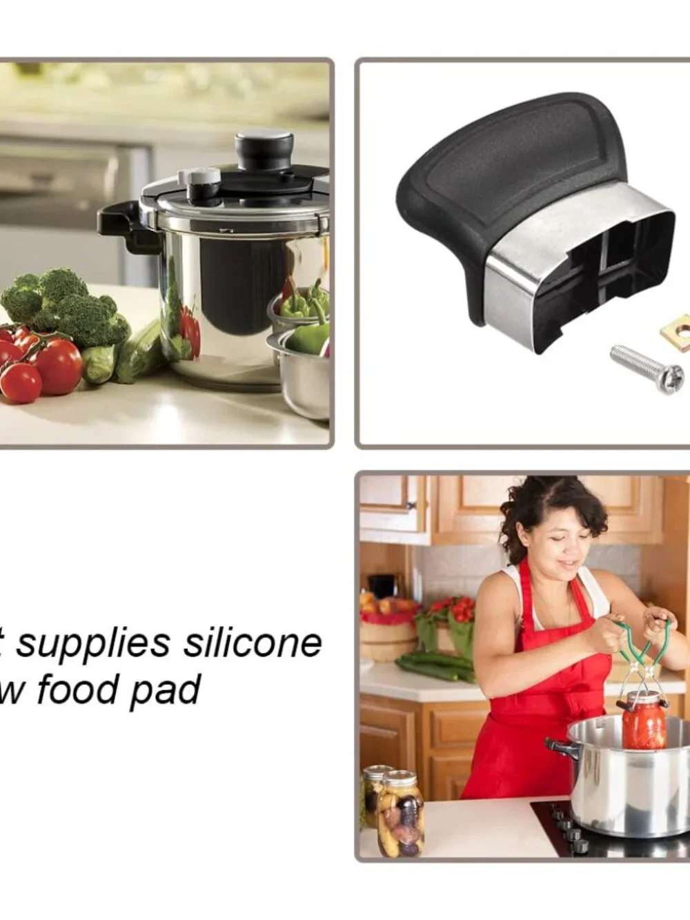 2 Pcs Replacement Handles for Single-Hole Pots and Pans,Pot Short Side Handles S